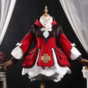 Genshin impact klee cosplay costume